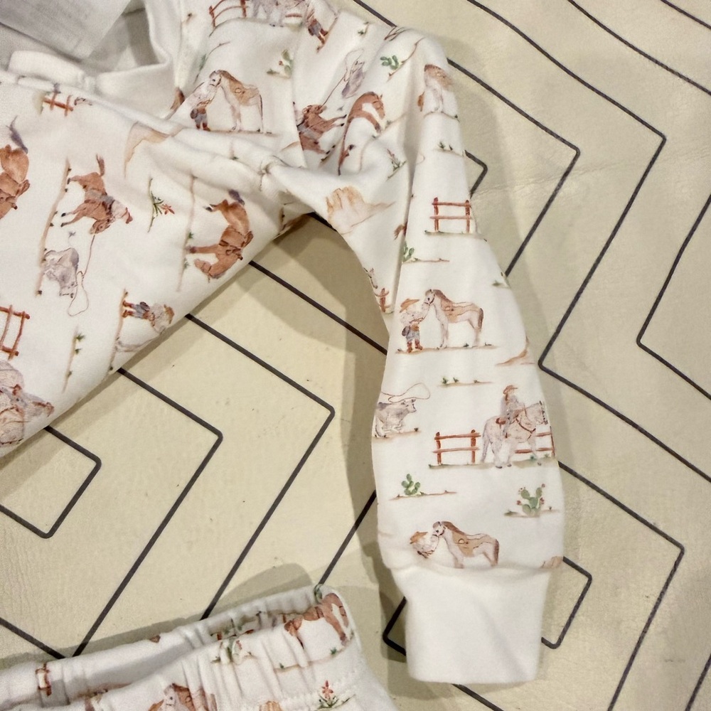 Ruth and Ralph Rodeo Pajama Set - Picture 9 of 12